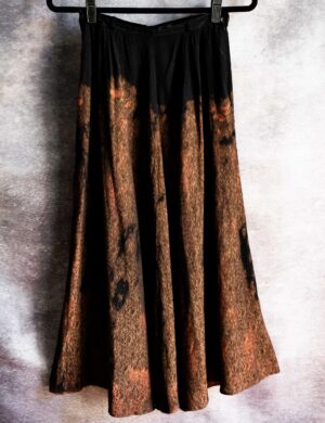 LONG SKIRT / Bleached texture